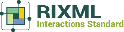 RIXML Interactions Standard logo