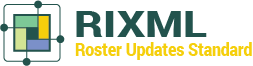 RIXML Roster Updates Standard logo
